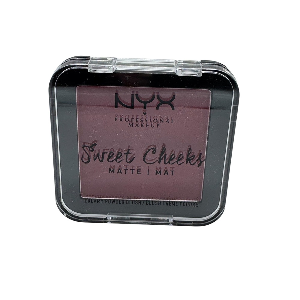 NYX Sweet Cheeks Matte Creamy Powder Blush Red Riot‎ SCCPBM03 0.17oz New
